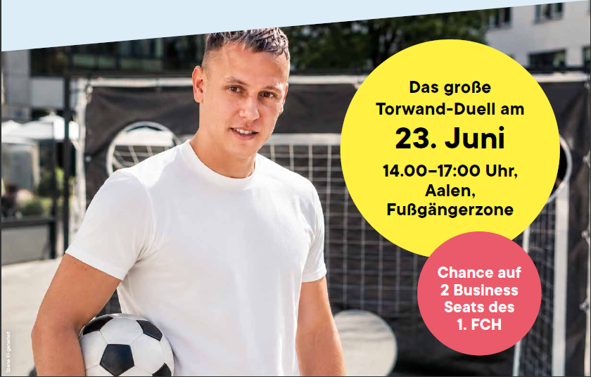 WM-Aktion in Aalen